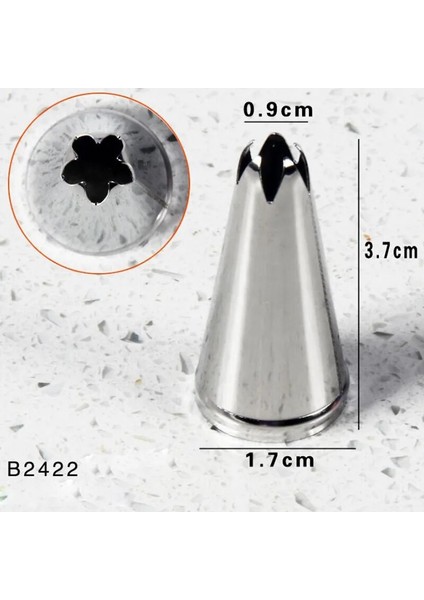 No.14 Tarzı 30 Stil Kek Nozulu Paslanmaz Çelik Buzlanma G Nozulları Krem Gaga Pasta Puf Krema Enjektör Kek Dekorasyon Aracı Lale Gülü (Yurt Dışından)