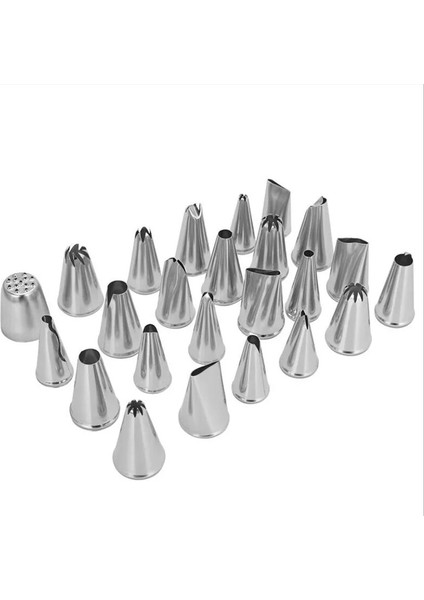 No.14 Tarzı 30 Stil Kek Nozulu Paslanmaz Çelik Buzlanma G Nozulları Krem Gaga Pasta Puf Krema Enjektör Kek Dekorasyon Aracı Lale Gülü (Yurt Dışından) fırsatları