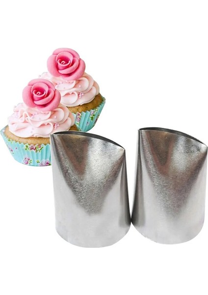 Bir Stil Büyük Boy Gül Çiçek Paslanmaz Çelik Buzlanma G Kek Nozulları Krema Süsleme Pasta Ipuçları Kek Tatlı Dekoratörleri Aracı #874 (Yurt Dışından) fiyatları