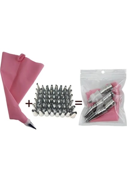 26 Adet Tarzı K Silikon Pasta Torbaları T Buzlanma G Nozul Krem Yeniden Kullanılabilir Pasta Torbası Kek Süsleme Aracı Pasta Nozulu (Yurt Dışından) fiyatları