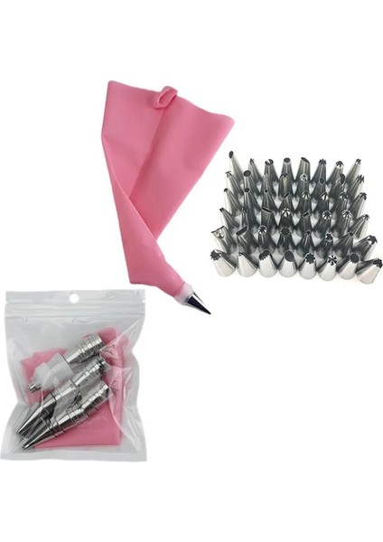 26 Adet Tarzı K Silikon Pasta Torbaları T Buzlanma G Nozul Krem Yeniden Kullanılabilir Pasta Torbası Kek Süsleme Aracı Pasta Nozulu (Yurt Dışından) modelleri