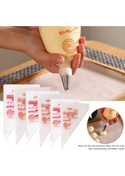 245X170X300MM-100PCS Tarzı Kek Tek Kullanımlık G Torba Cupcake Pasta Torbası Buzlanma Memesi Fondan Kek Dekorasyon Pasta Ipuçları Aracı Mutfak Kek Araçları Pc (Yurt Dışından) fırsatları