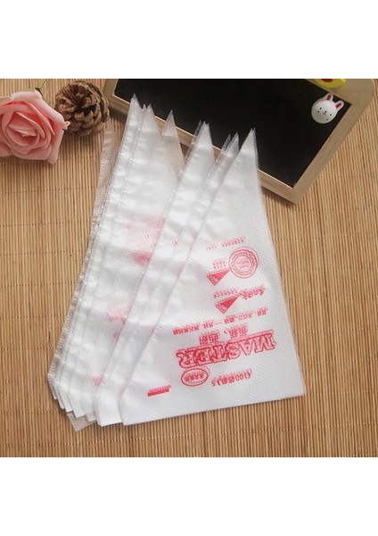 Et Tek Kullanımlık Gıda Dereceli Plastg Torba Buzlanma Fondan Kek Krem Aksesuarları Kek Dekorasyon Araçları (Yurt Dışından)