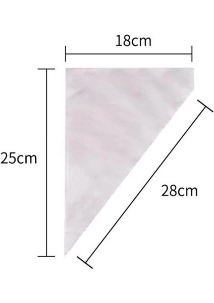 S Tarzı Lear Noel Tek Kullanımlık G Torba Pasta Torbası Kek Çikolatalı Krema Dekorasyon Pasta Ucu Aracı Mutfak Aksesuarları (Yurt Dışından)