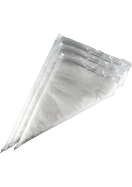 Stili Temizle S 25X18X28CM Tek Kullanımlık Torba Pasta Poşeti Buzlanma G Fondan Kek Kremalı Poşet Cupcake Süsleme Aletleri Kek Nozulları Pasta Poşetleri (Yurt Dışından)