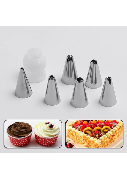 8 Adet--Mavi Tarzı Et Silikon Pasta Torbası Ipuçları Mutfak Kek Buzlanma G Kremalı Kek Dekorasyon Araçları Yeniden Kullanılabilir Pasta Poşetleri+24 Nozul Seti (Yurt Dışından) fırsatları