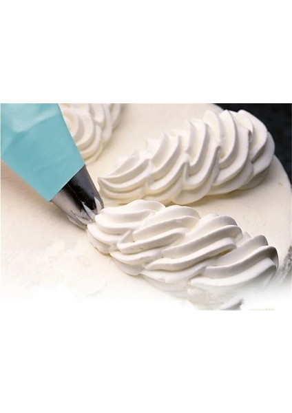 Xl Tarzı Yeniden Kullanılabilir Silikon Pasta Torbası Çevre Dostu Buzlanma G Torbaları Kremalı Kek Fırında Süsleme 5 Boy (Yurt Dışından) modelleri