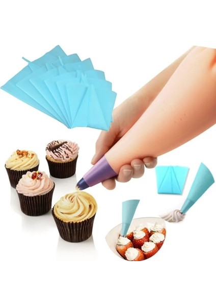 Xl Tarzı Yeniden Kullanılabilir Silikon Pasta Torbası Çevre Dostu Buzlanma G Torbaları Kremalı Kek Fırında Süsleme 5 Boy (Yurt Dışından) indirimleri