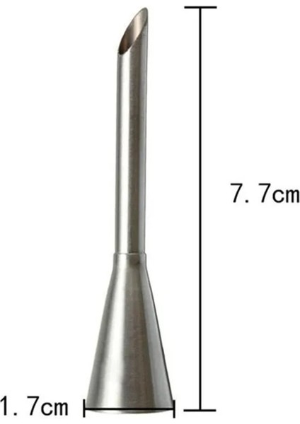 S Tarzı Krem Buzlanma G Nozul Paslanmaz Çelik Cupcake Ponponları Enjeksiyon Rus Şırınga Puf Nozul Ucu Pasta Aracı (Yurt Dışından)