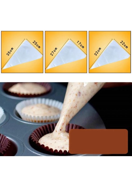 S Tarzı Trong Tek Kullanımlık Pe G Torba Krem Sıkma Torbaları Gıda Sınıfı Pişirme Aracı Kek Buzlanma G Kremalı Kek Dekorasyon Araçları (Yurt Dışından) indirimleri