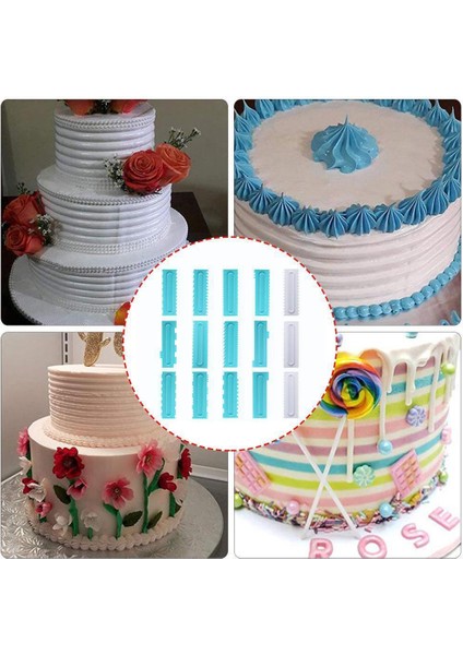 No.6 Tarzı 1 Adet Krema Kazıyıcı Düzensiz Diş Kenar Spatula Kek Kesiciler Fondan Pasta Pişirme Dilimleme Kazıyıcı Araçları Diy Kek Dekorasyon K2K9 (Yurt Dışından) fiyatları