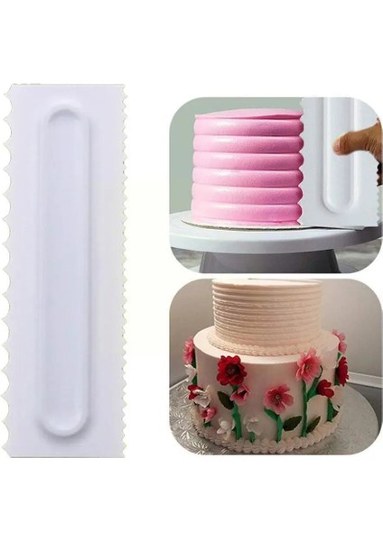 No.6 Tarzı 1 Adet Krema Kazıyıcı Düzensiz Diş Kenar Spatula Kek Kesiciler Fondan Pasta Pişirme Dilimleme Kazıyıcı Araçları Diy Kek Dekorasyon K2K9 (Yurt Dışından) indirimleri