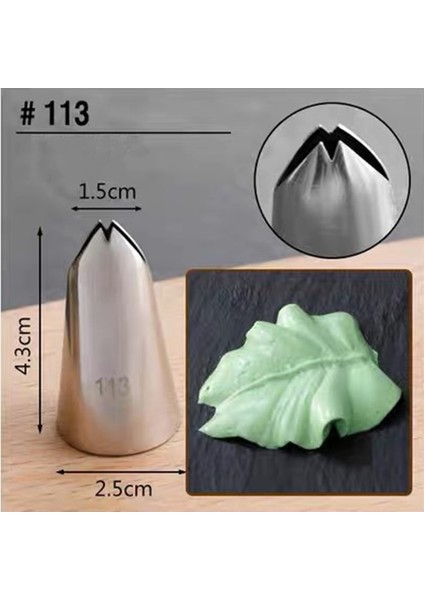 NO.113 Stili 20 Stil Paslanmaz Çelik Orta Krem Buzlanma G Nozullar Kek Kurabiye Pasta Ipuçları Dıy Dekorasyon Araçları Mutfak Gereçleri (Yurt Dışından)