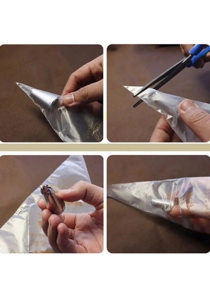 M 20 Adet Tarzı Pcs Pe Tek Kullanımlık Pasta Torbası Şekerleme Torbaları Kek Krema Buzlanma Fondan Dekorasyon Mutfak Pişirme G Çanta Aracı (Yurt Dışından) indirimleri