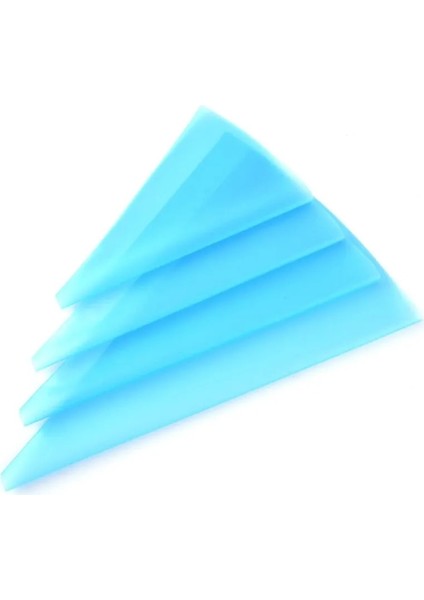 Mavi 10 Inç Tarzı Şekerleme Torbası Yeniden Kullanılabilir Silikon Pasta Torbası Buzlanma G Kek Cupcake Dekorasyon Araçları Mutfak Aksesuarları Dıy Kek Araçları (Yurt Dışından) fırsatları