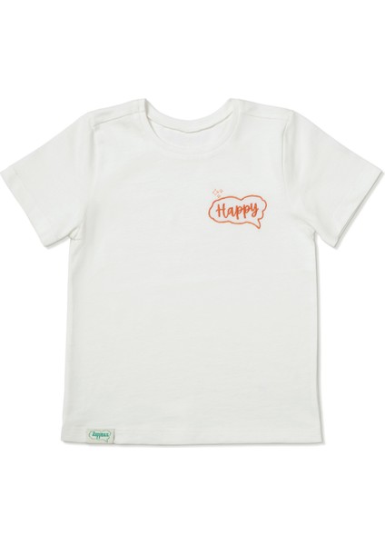 2li Organik Pamuk T-Shirt Şort Takım( 0-4 Yaş) - Kiremit