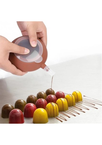 Vogvıgo Fırın Silikon Kek Muffin Acıbadem Kurabiyesi Macarog Buzlanma Pişirme Aracı Pot 4 Nozullar Mutfak Kek Bakeware Araçları Için Set (Yurt Dışından)