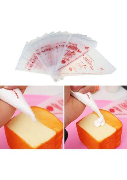 S Beden Tek Kullanımlık Pasta Torbası Buzlanma G Kek Pasta Kek Dekoru Tüm Boyutlara Uygun Nozullar Gıda Hazırlama Torbaları Bakeware Araçları (Yurt Dışından) indirimleri