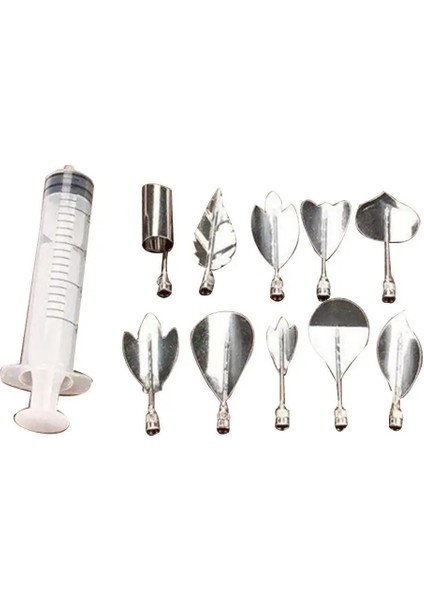 F Stili Puding Nozul Şırınga Aracı Jöle Çiçek Kek 3D Jello Araçları Dıy Kek Jelatin Aracı Sanat Dekorasyon X3A5 (Yurt Dışından) fiyatları