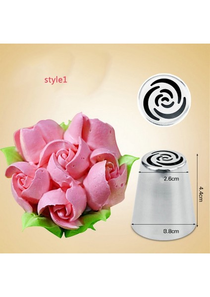 Stil 3 Stil Paslanmaz Çelik Meme Kek Dekorasyon Ağız Pasta Kremi Çiçek Sıkacağı Dıy Pişirme Dekorasyon Yeniden Kullanılabilir Mutfak Aracı (Yurt Dışından) modelleri