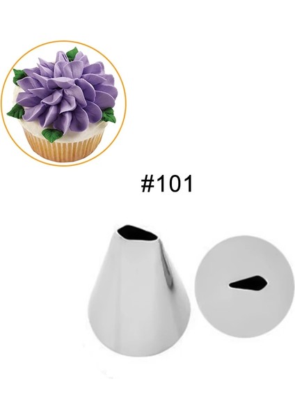 NO.102 Stili Yaprak Yapraklar Krem Paslanmaz Çelik Buzlanma G Nozullar Kek Krema Süsleme Cupcake Pasta Süsleme Aletleri Al (Yurt Dışından) fiyatları