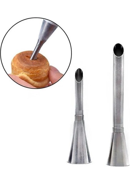 2 Adet S L Tarzı Adet Puf Kek Ucu Pasta Kremi Tereyağı Paslanmaz Çelik Meme Dekor Pişirme G Tüp Dıy Mutfak Ev (Yurt Dışından)