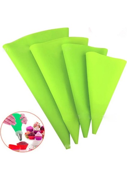 Mavi 14 Inç 35CM Tarzı 4 Boyutları Silikon Buzlanma G Krem Pasta Torbası Yeniden Kullanılabilir Dıy Şekerleme Çantası Kek Dekorasyon Pişirme Araçları Mutfak Aksesuarları (Yurt Dışından) fiyatları