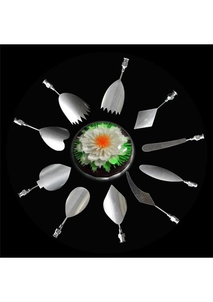 D Stili Çiçek Reative 3D Jöle Çiçek Puding Memesi Sanat Araçları Şekerleme Airbrush Jöle Kek Jelatin Şırınga Memesi Seti Pasta Dekoru (Yurt Dışından) fırsatları