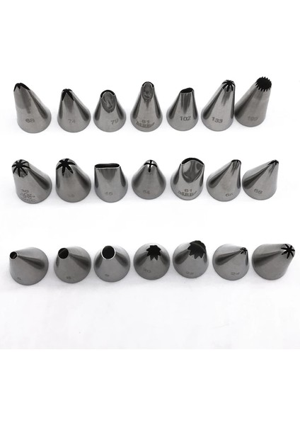 No.20 Tarzı Paslanmaz Çelik Küçük Boy Dekorasyon Memesi Buzlanma Tüpü Pasta Ipuçları Fondan Kek Dekorasyon Sugarcraft Araçları (Yurt Dışından) modelleri