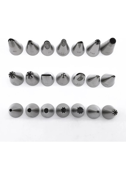 No.20 Tarzı Paslanmaz Çelik Küçük Boy Dekorasyon Memesi Buzlanma Tüpü Pasta Ipuçları Fondan Kek Dekorasyon Sugarcraft Araçları (Yurt Dışından) fırsatları