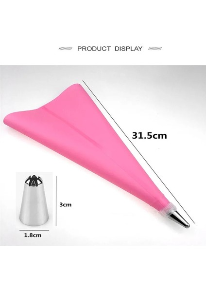 1 Adet Çanta Tarzı Ets Pişirme Torbası + G Nozullar Paslanmaz Çelik Kek Dekorasyon Ipuçları Seti Şekerleme Pasta Kreması Pişirme Dıy Araçları Yeni (Yurt Dışından) fırsatları