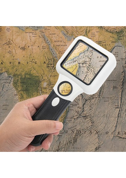 Beyaz Stil 5x 45X Işıklı Büyüteç LED Işık Uv Lamba Handhel Büyüteç Okuma Büyütme Büyüteç Cam Takı Büyüteç (Yurt Dışından) fiyatları