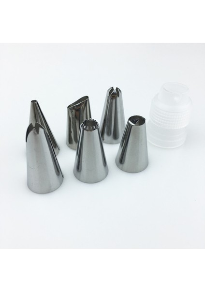 Açık Yeşil Tarzı Et Silikon Buzlanma G Kremalı Pasta Torbası + 6 Paslanmaz Çelik Kek Nozulu Dıy Kek Dekorasyon Ipuçları Fondan Pasta Araçları (Yurt Dışından) fiyatları