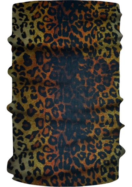 Leopar Desenli Boyunluk