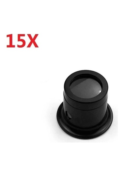 15X Tarzı 1 Parça 3x 5x 10X 15X 20X Kuyumcu Izle Büyüteç Aracı Taşınabilir Monoküler Büyüteç Büyüteç Lens Göz Büyüteç Len Saatçiler (Yurt Dışından)