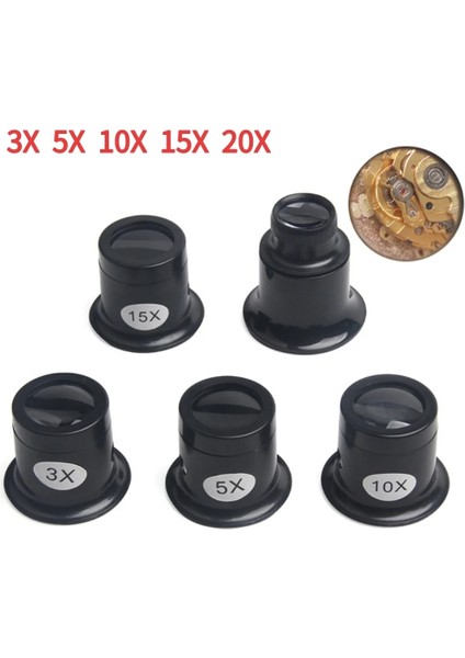 15X Tarzı 1 Parça 3x 5x 10X 15X 20X Kuyumcu Izle Büyüteç Aracı Taşınabilir Monoküler Büyüteç Büyüteç Lens Göz Büyüteç Len Saatçiler (Yurt Dışından) fırsatları