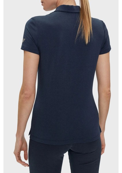 Logolu Pamuklu Regular Fit Polo Yaka T Shirt Kadın Polo Yaka T Shirt 3DTF04 TJ9DZ 1555 modelleri