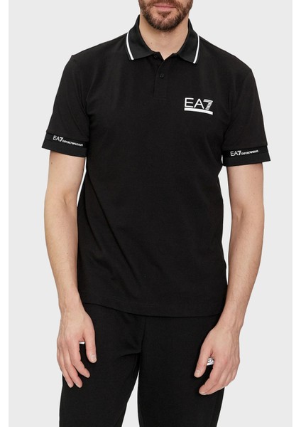 Logolu Pamuklu Regular Fit Polo Yaka T Shirt Erkek Polo Yaka T Shirt 3DPF19 PJ04Z 1200
