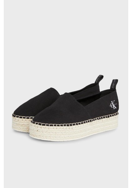 Calvin Klein Platform Espadril Ayakkabı YW0YW01378BEH Kadın Espadril YW0YW01378 Beh