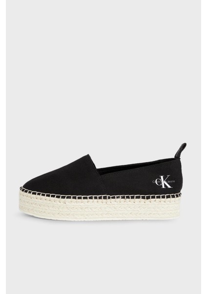 Calvin Klein Platform Espadril Ayakkabı YW0YW01378BEH Kadın Espadril YW0YW01378 Beh