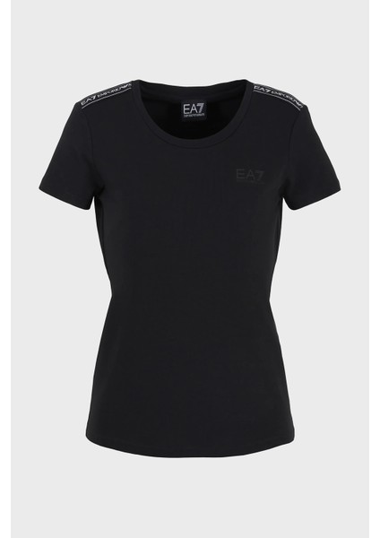 Pamuk Karışımlı Slim Fit T Shirt Kadın T Shirt 3DTT44 TJ6SZ 1200 fırsatları