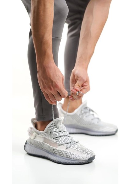 Beyaz Gri Unisex Sneaker modelleri