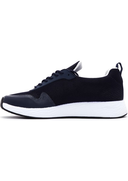 Zero Erkek Lacivert Bağcıklı Kalın Tabanlı Sneaker 24SFD69086F