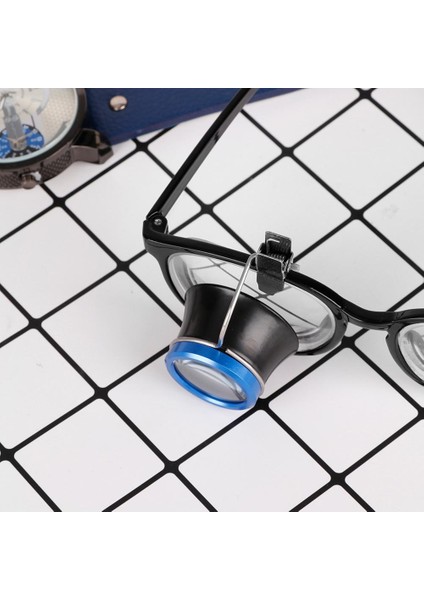 Yeşil Stil 10X 20X 5x Klip Gözlük Büyüteç Izle Onarım Aracı Loupes Büyüteç Lens Taşınabilir Saatçiler Büyüteç Kuyumcular Araçları (Yurt Dışından)