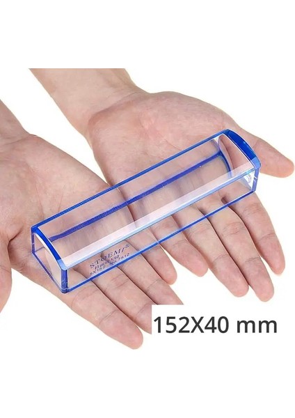15.2cm Tarzı 5x 24 cm Eller Serbest Masa Masası Taşınabilir Okuma Büyüteç Kitap Okumak Için Büyüteç (Yurt Dışından)