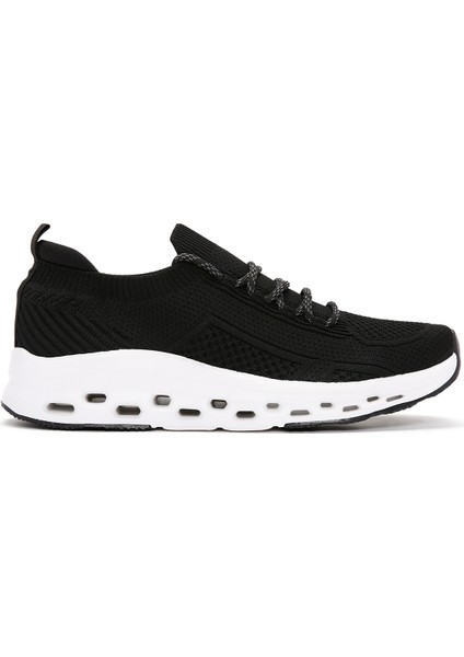Zero Erkek Siyah Bağcıklı Kalın Tabanlı Sneaker 24SFD69316F