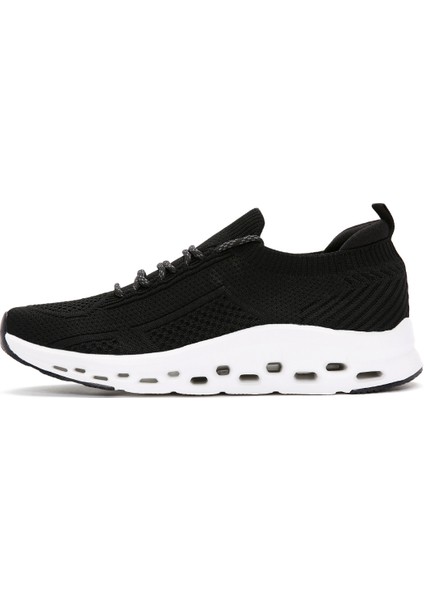 Zero Erkek Siyah Bağcıklı Kalın Tabanlı Sneaker 24SFD69316F