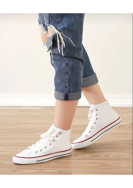 Erkek Spor Ayakkabı Kanvas Rahat Tabanlı Günlük Kullanıma Uygun Şık Tasarım