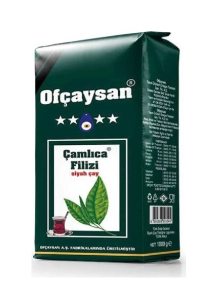 Ofçaysan Çamlıca Filiz Çayı 6 x 1 kg