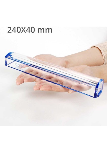 24CM Tarzı 5x 24 cm Eller Serbest Masa Masası Taşınabilir Okuma Büyüteç Kitap Okumak Için Büyüteç (Yurt Dışından)